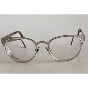 PRODESIGN DENMARK 1421 White and Brown EYEGLASSES 49-18-140 AK RX Frames‎ Only